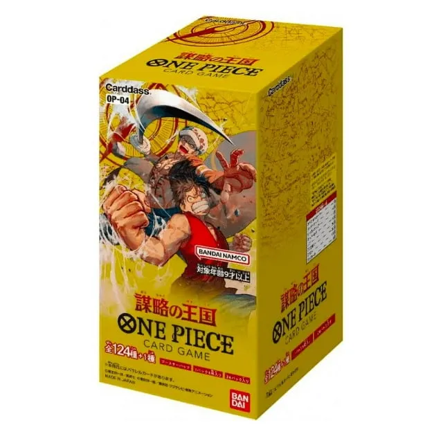 One Piece Booster Box OP-04 Kingdoms of Intrigue *Factory Sealed* Japanese