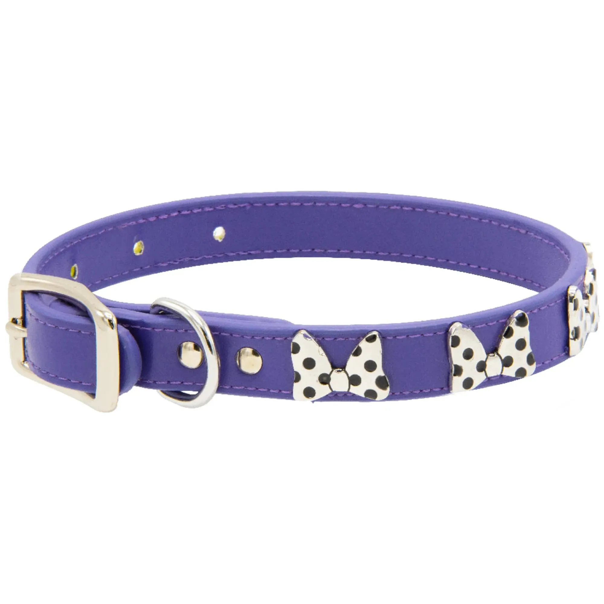 Buckle-Down Disney Minnie Mouse Bow Dog Collar