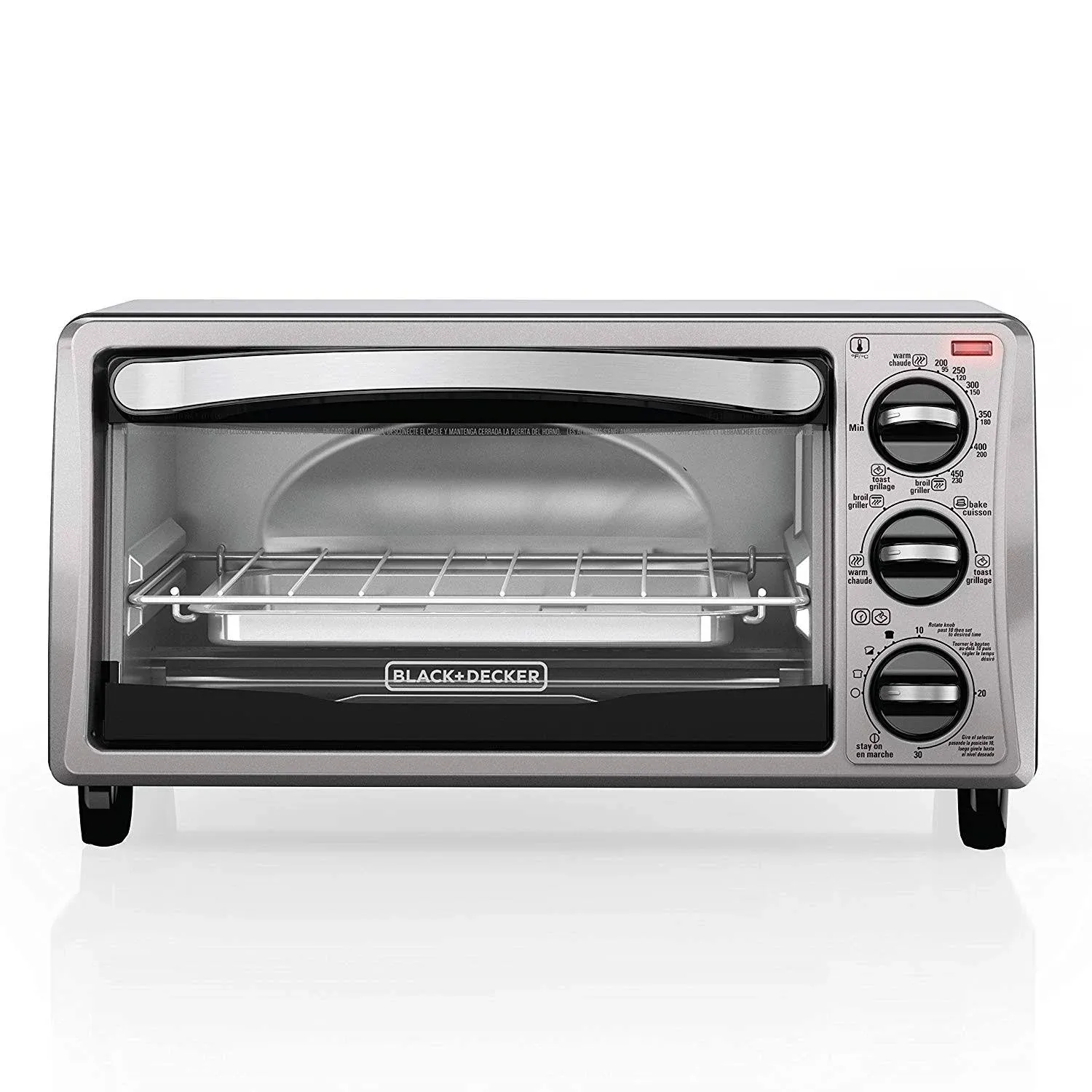 Black & Decker 4-Slice Toaster Oven - To1313sbd