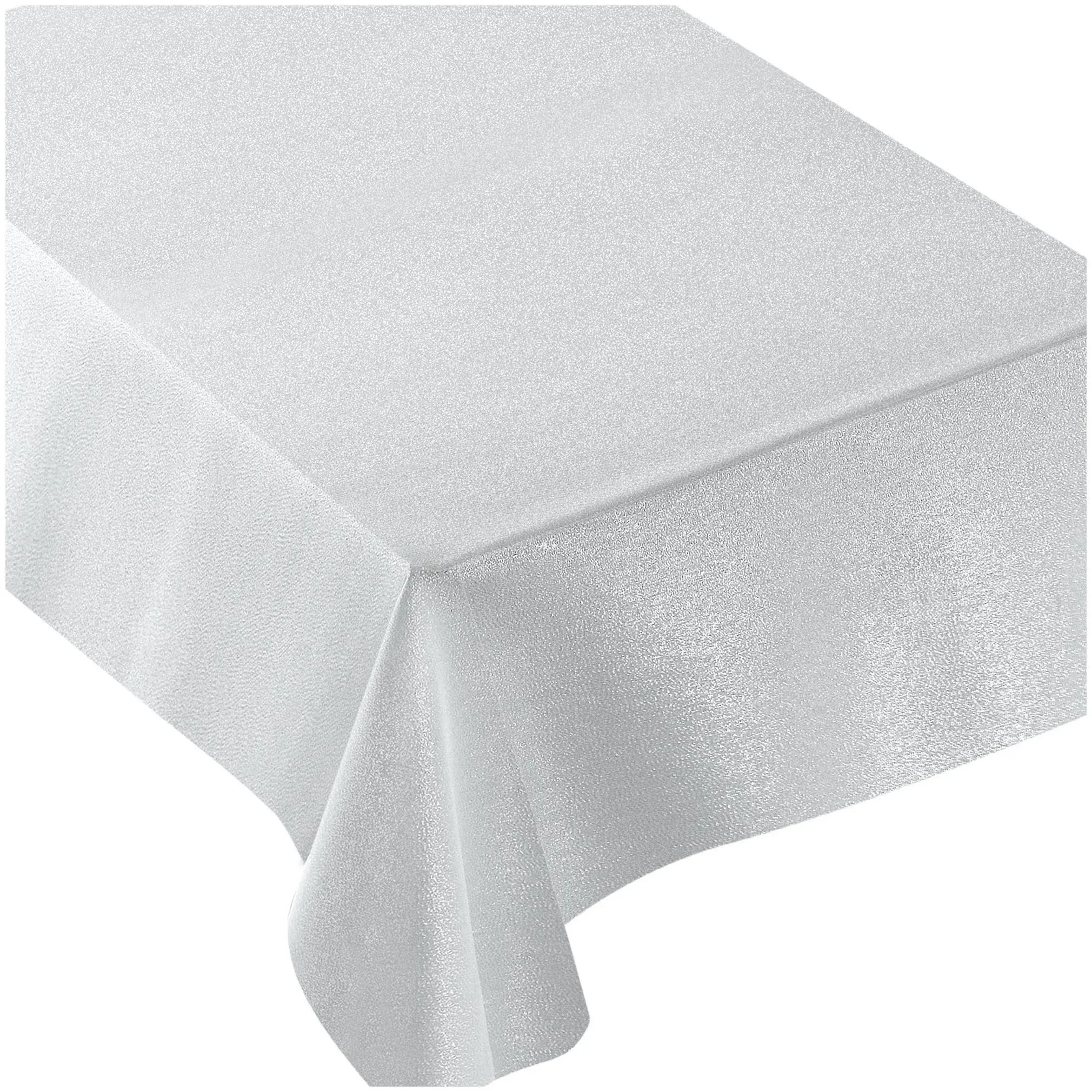 Amscan Metallic Fabric Table Cover