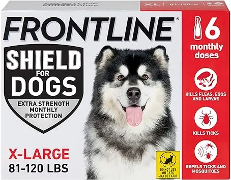 Frontline Shield Flea & Tick Treatment for Dogs X-Large