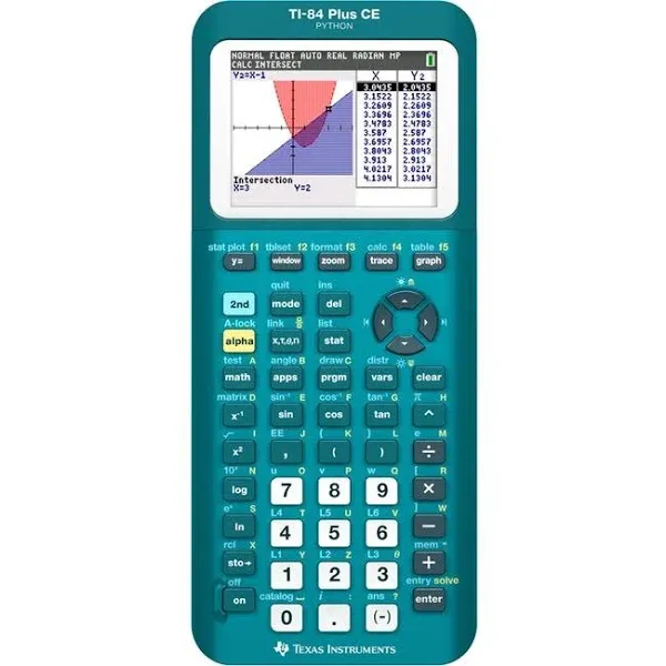 Texas Instruments Ti-84 Plus CE Graphing Calculator