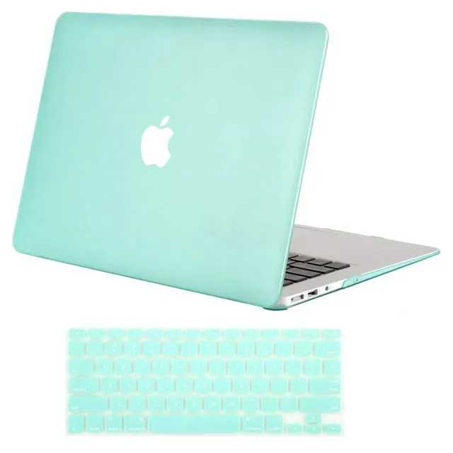 MOSISO Plastic Hard Cover Case for MacBook Air 13 inch No Touch ID (Models: A1369 ...