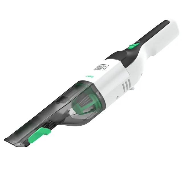 BLACK+DECKER Cordless Car Pet Handheld Vacuum in White | REVHV8J40