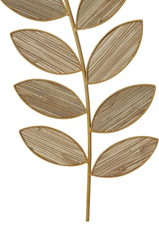 Deco 79 Metal Leaf Wall Decor