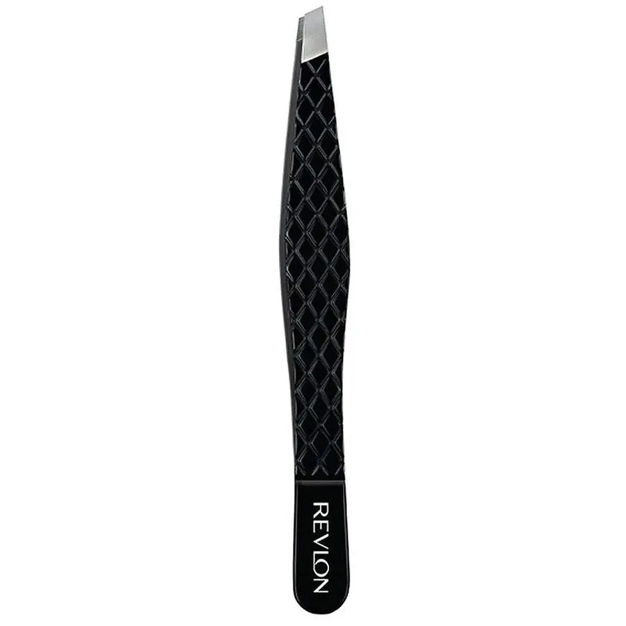 Revlon Slant Tip Expert Tweezer, Black