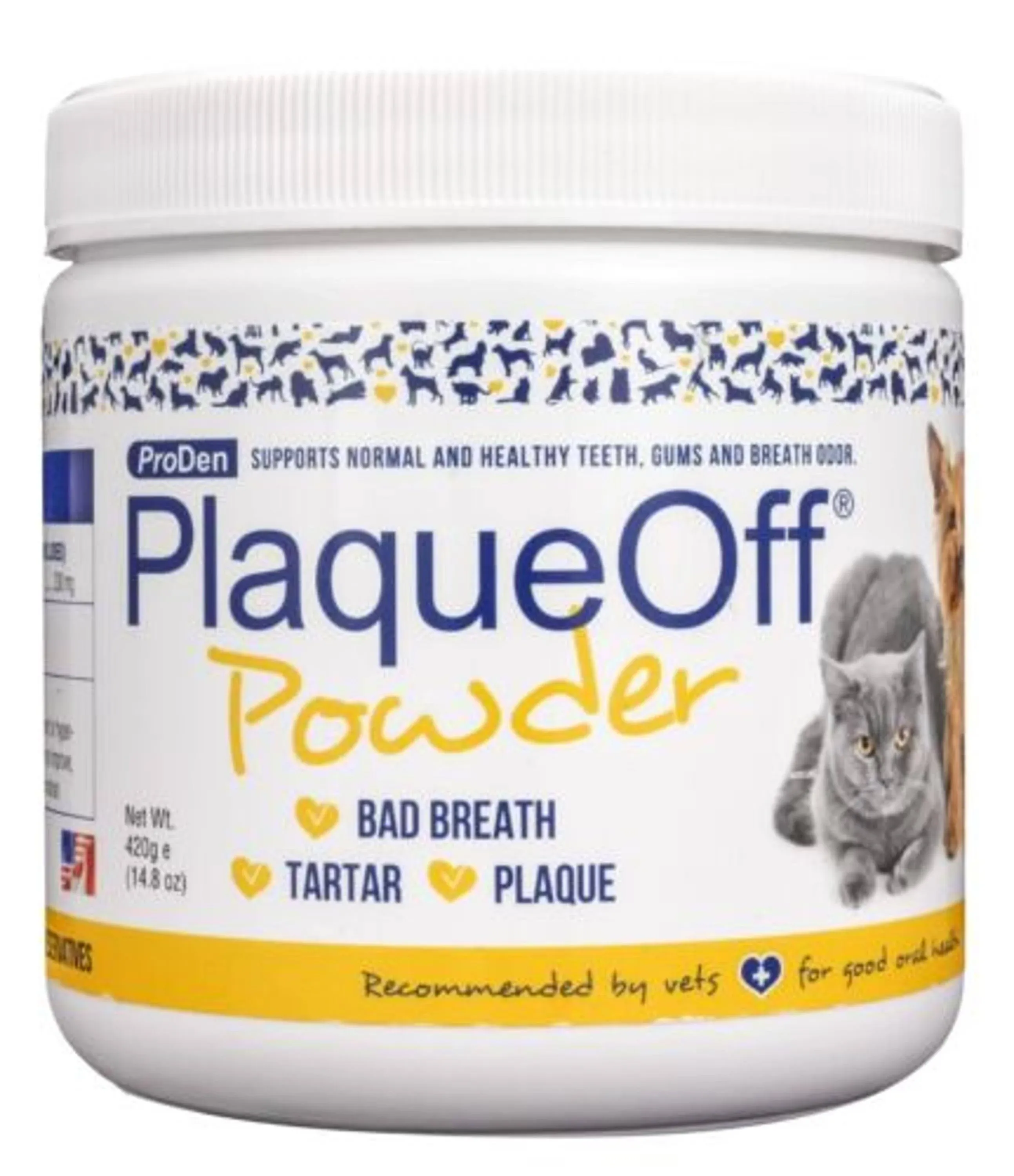 ProDen PlaqueOff Powder for Dogs 420 Grams