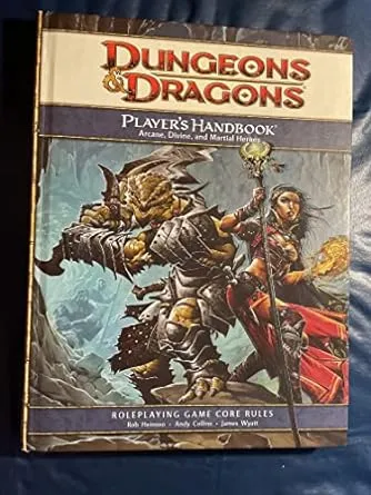 Dungeons & Dragons Player's Handbook: Arcane, Divine, and Martial Heroes : Roleplaying Game Core Rules