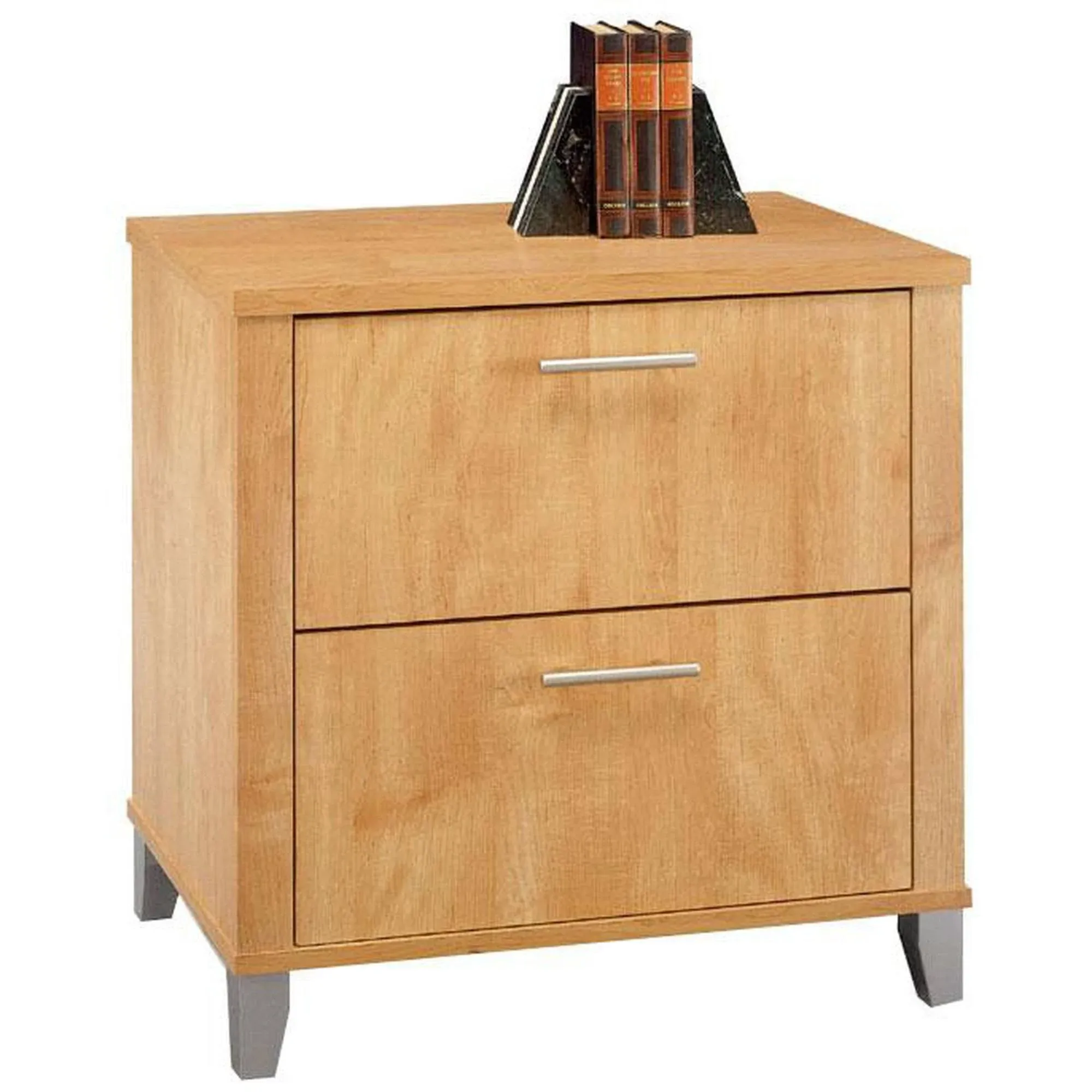 Bush Furniture Somerset Lateral File Cabinet, Maple Cross WC81480