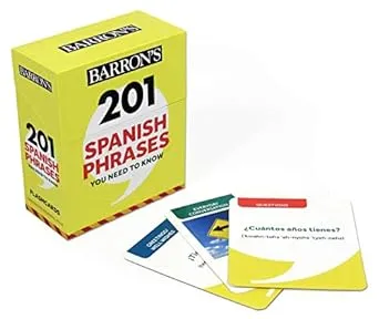 201 Spanish Words You Need to Know Flashcards (Barron's Foreign Language Guides)