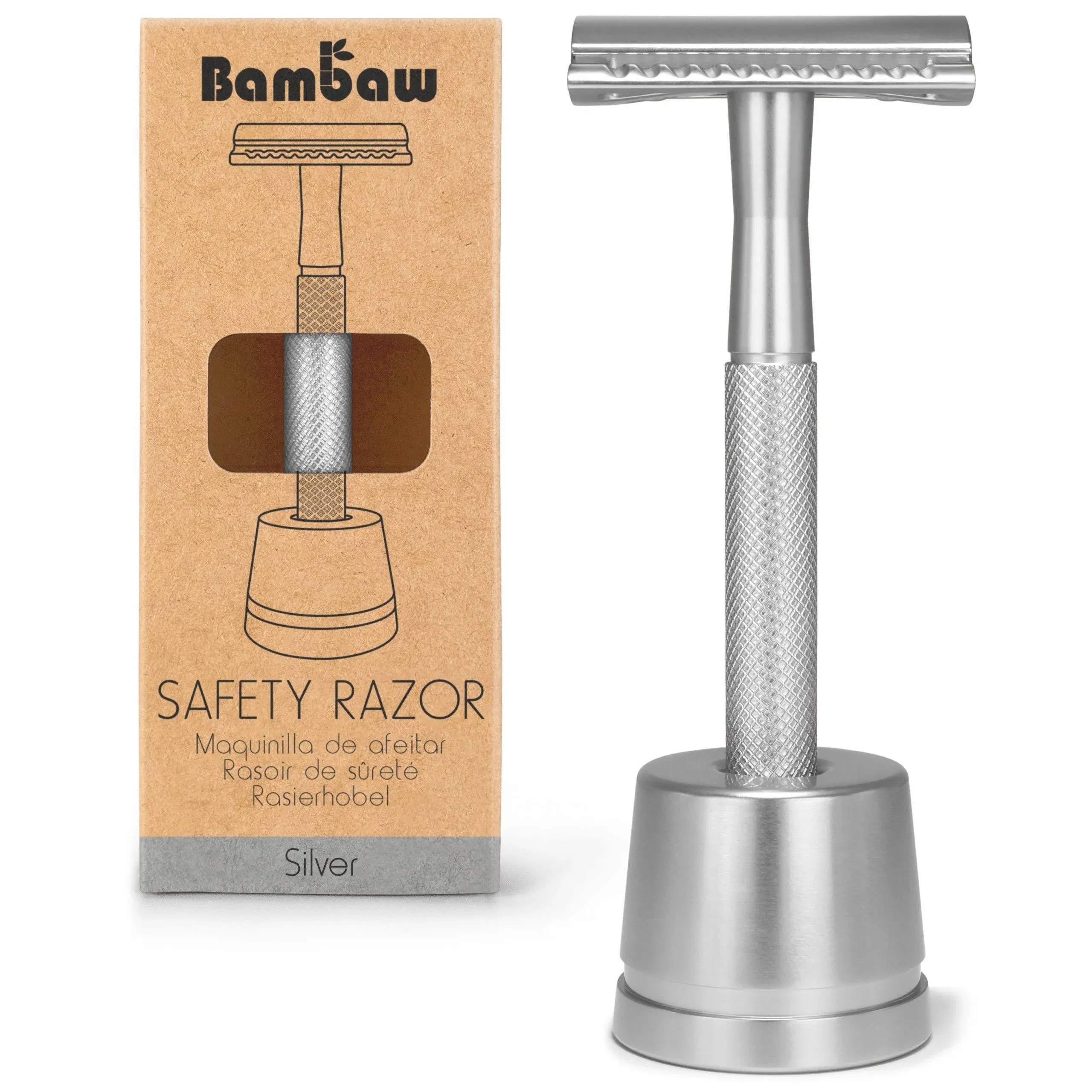 Bambaw Safety Razor with Stand