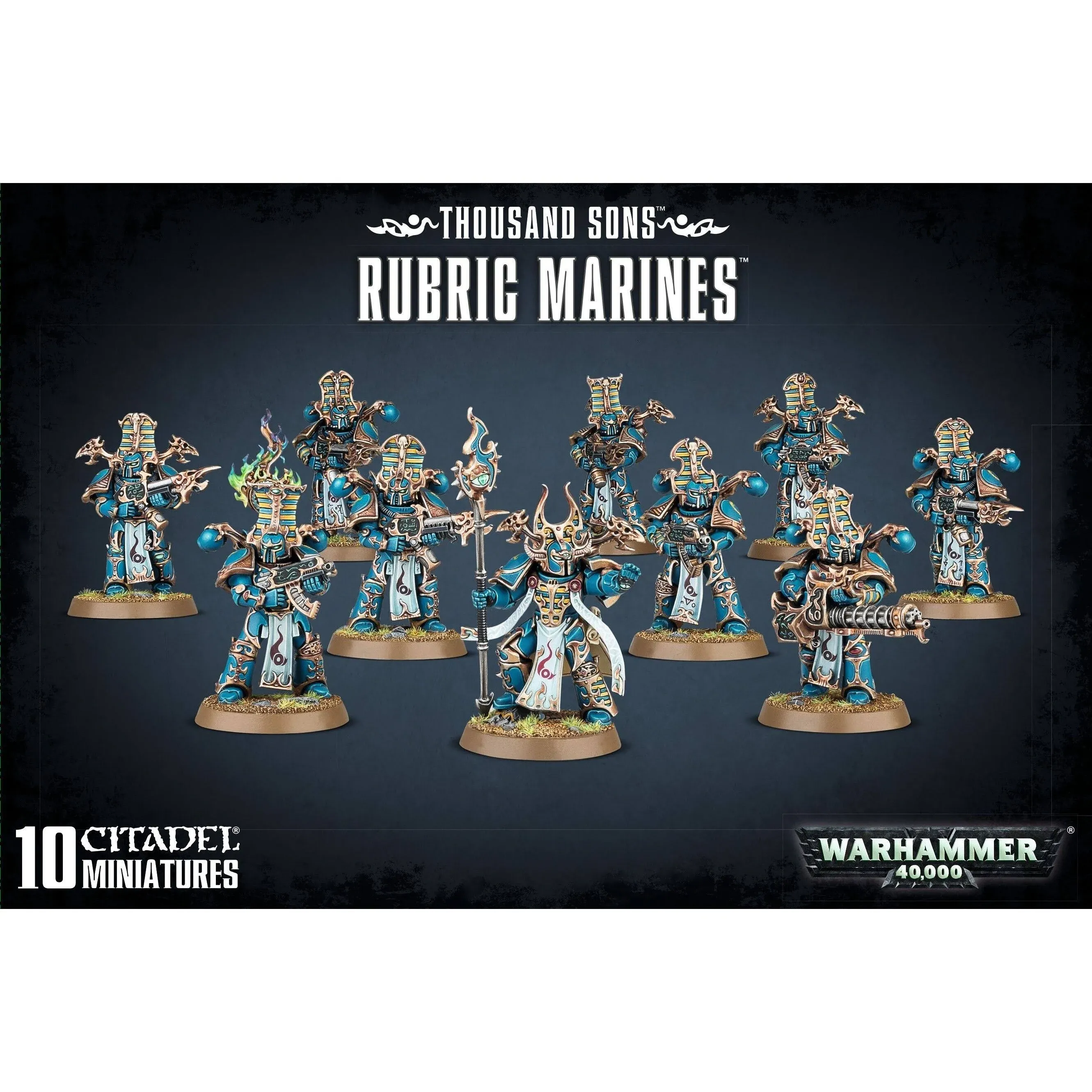 Warhammer Thousand Sons Rubric Marines