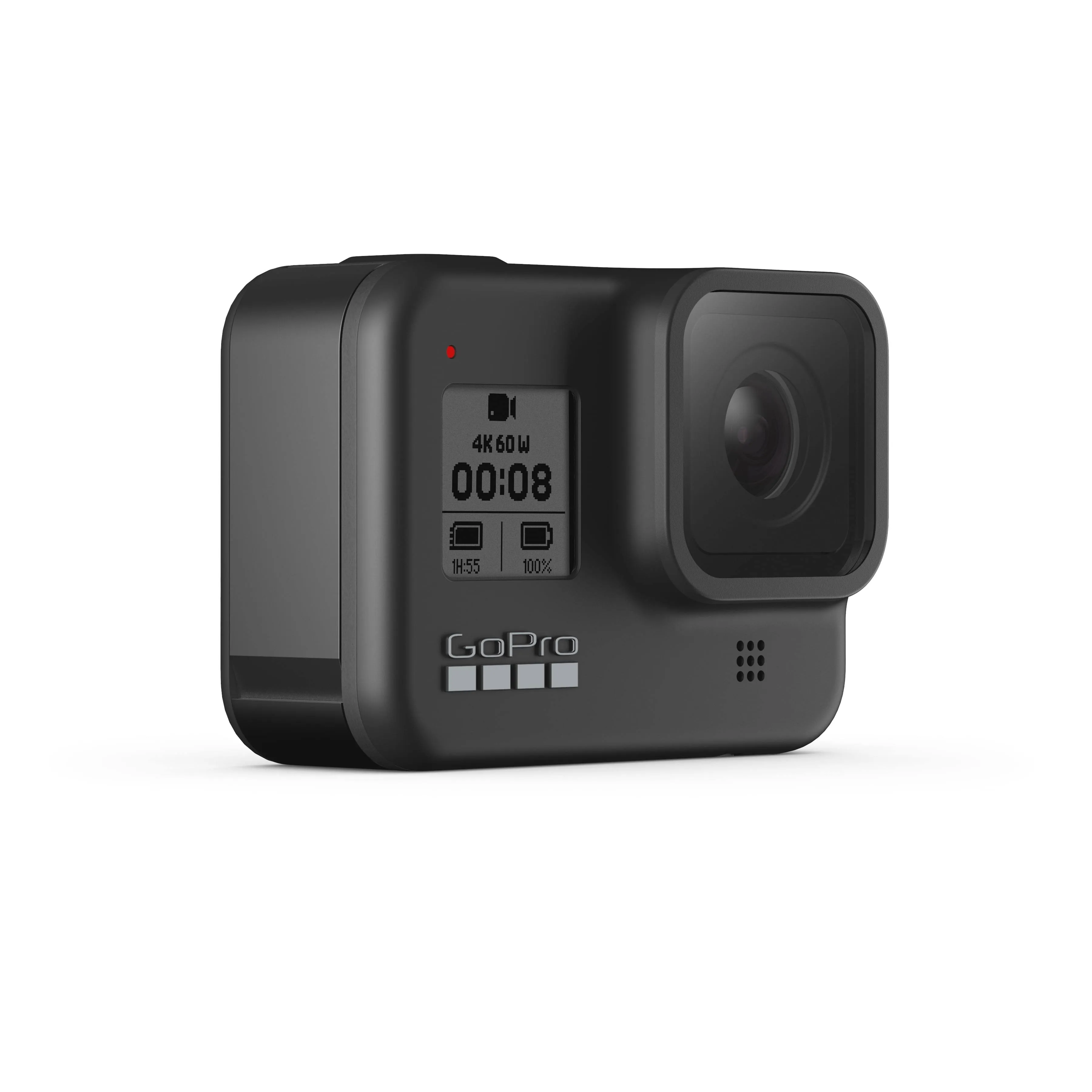 GoPro HERO8 Black - Waterproof Action Camera with Touch Screen 4K Ultra HD Video 12MP Photos 1080p Live Streaming Stabilization (International Model)