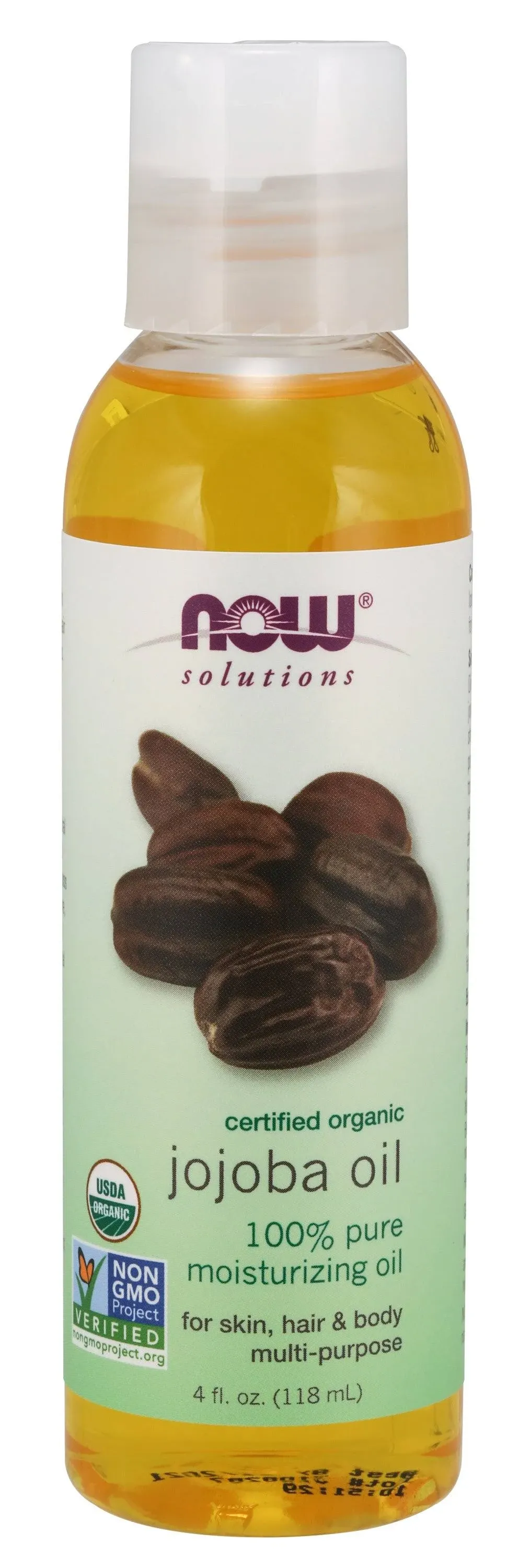 Now Organic Jojoba Oil - 4 fl oz