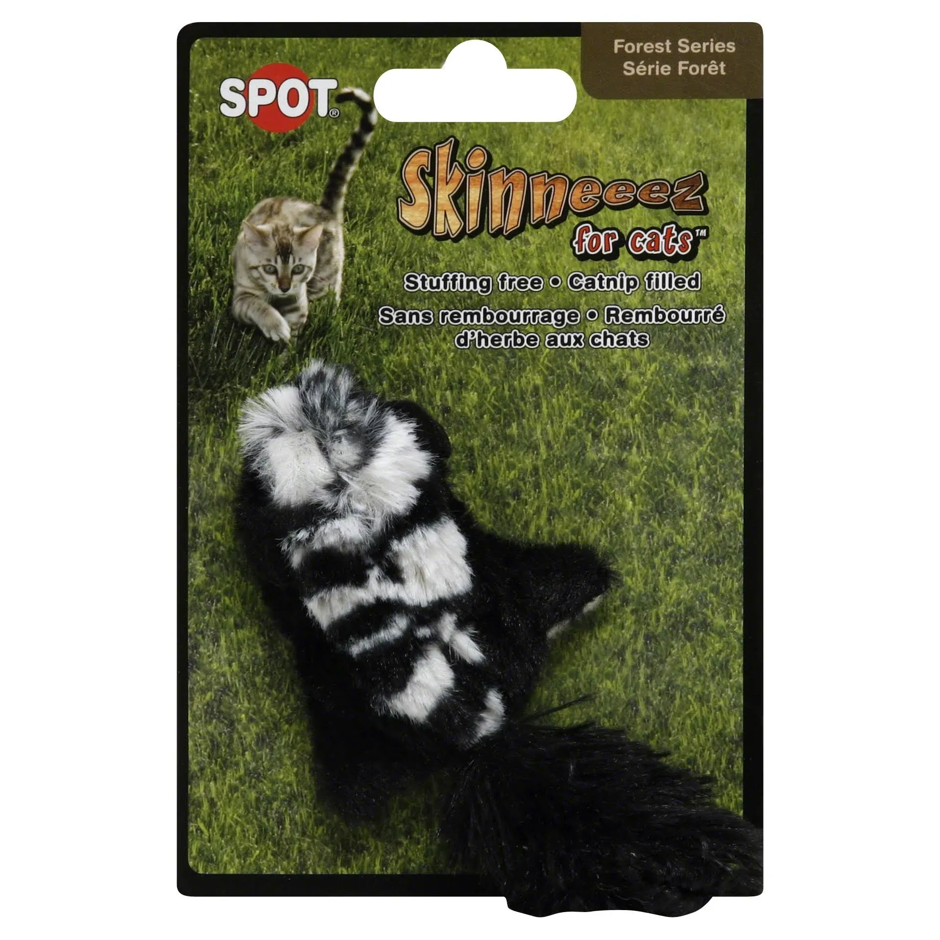 Skinneeez Forest Creature Cat Toy