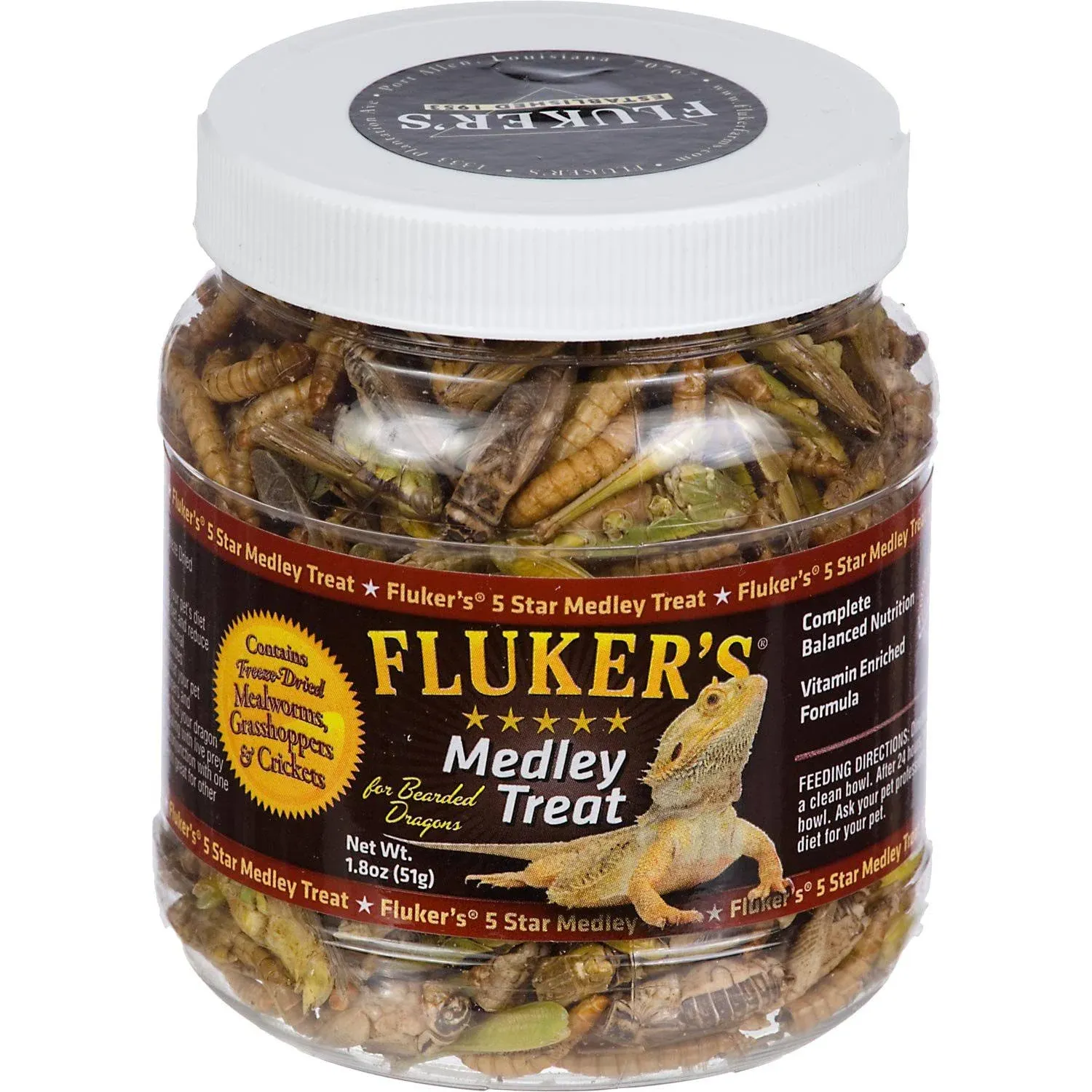 Fluker's Bearded Dragon Medley Treat (1.8 oz)