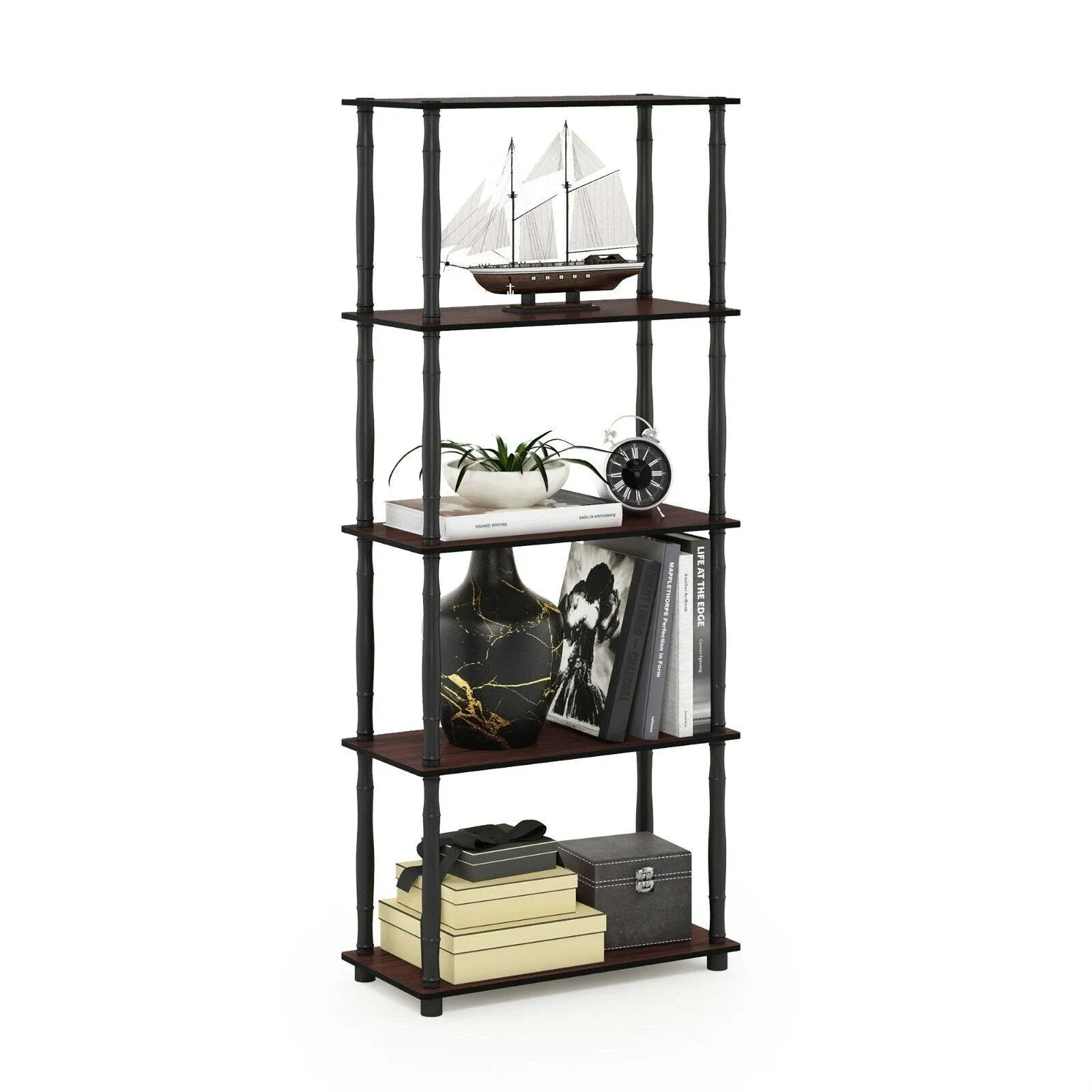 Furinno Turn-N-Tube No Tool 3-Tier Storage Shelf