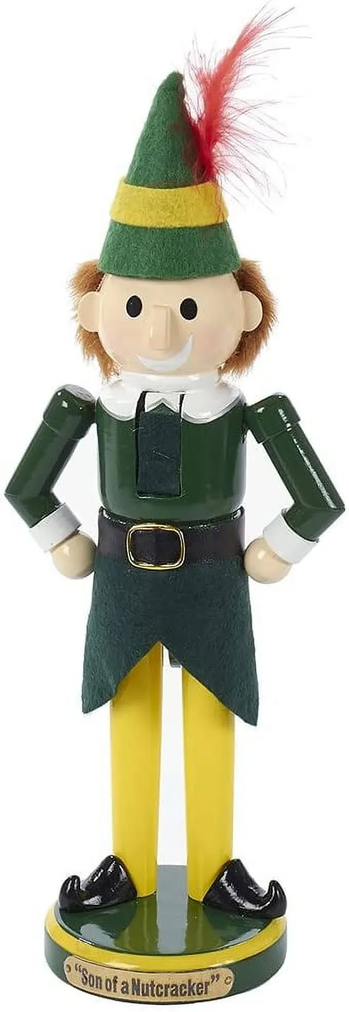 Kurt Adler 11&#034; Wooden Buddy The Elf Nutcracker