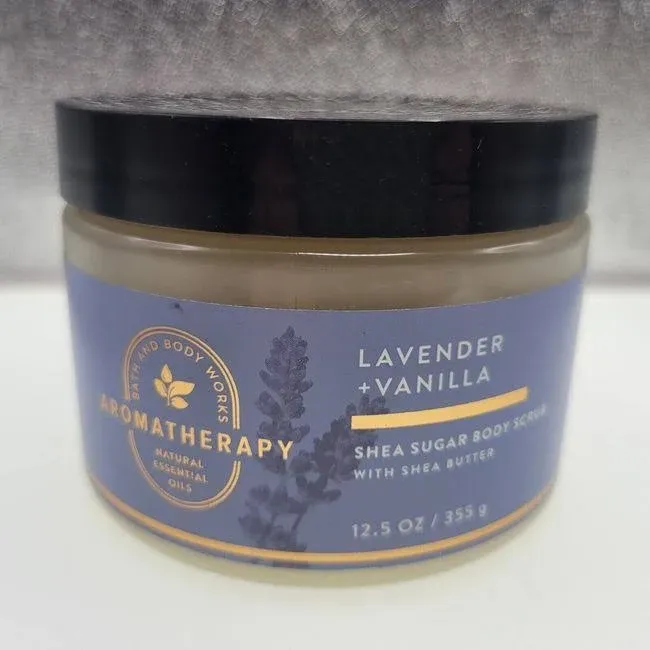 Lavender Vanilla Shea Sugar Body Scrub