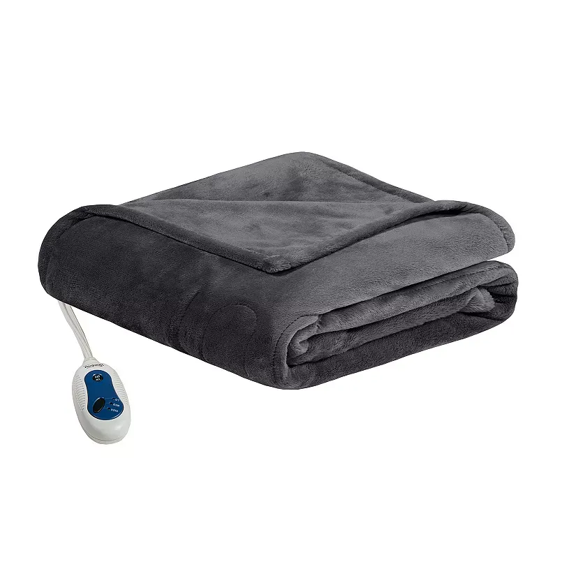 Beautyrest Heated Plush Throw