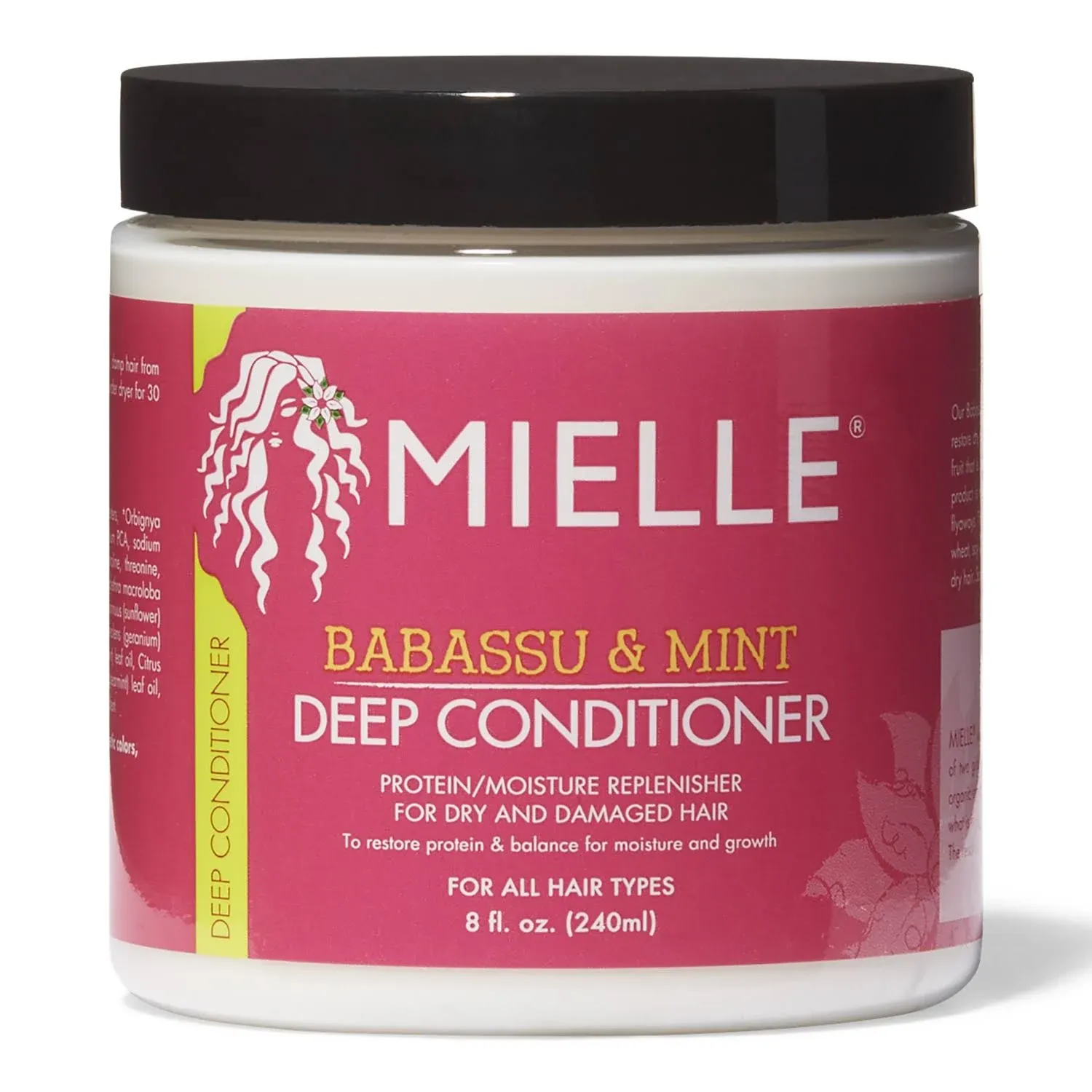 Mielle Babassu Oil & Mint Deep Conditioner 8oz