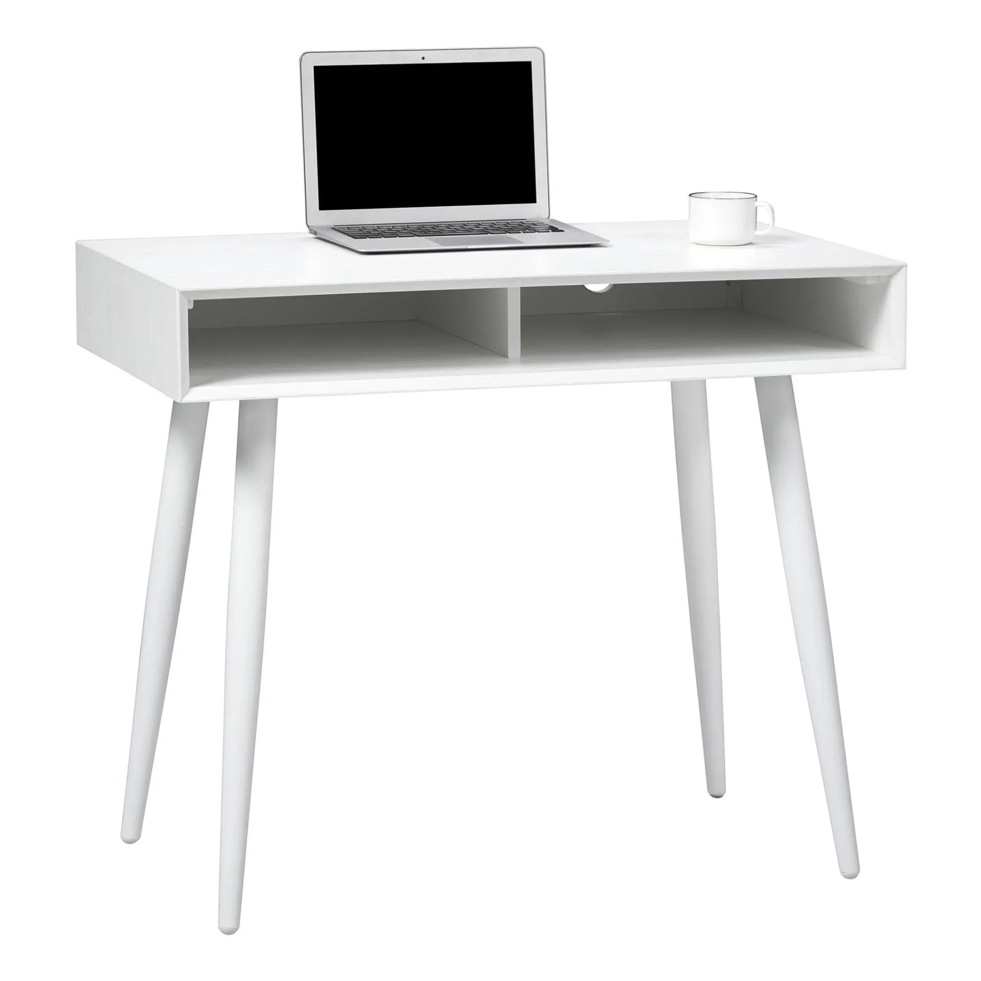 Realspace Lanzi 35"W Student Computer Desk, White