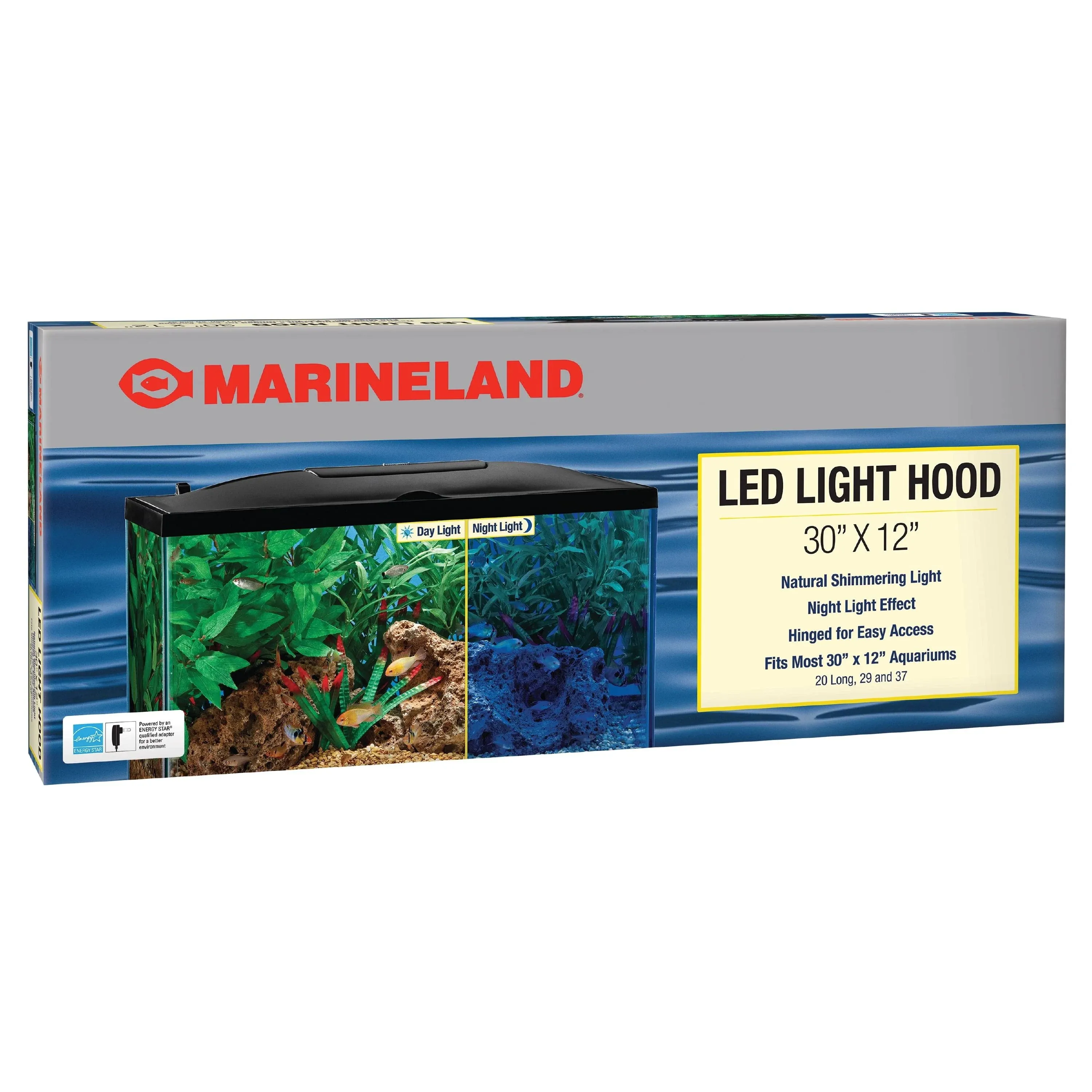 Marineland LED Aquarium Light Hood - 30" x 12"