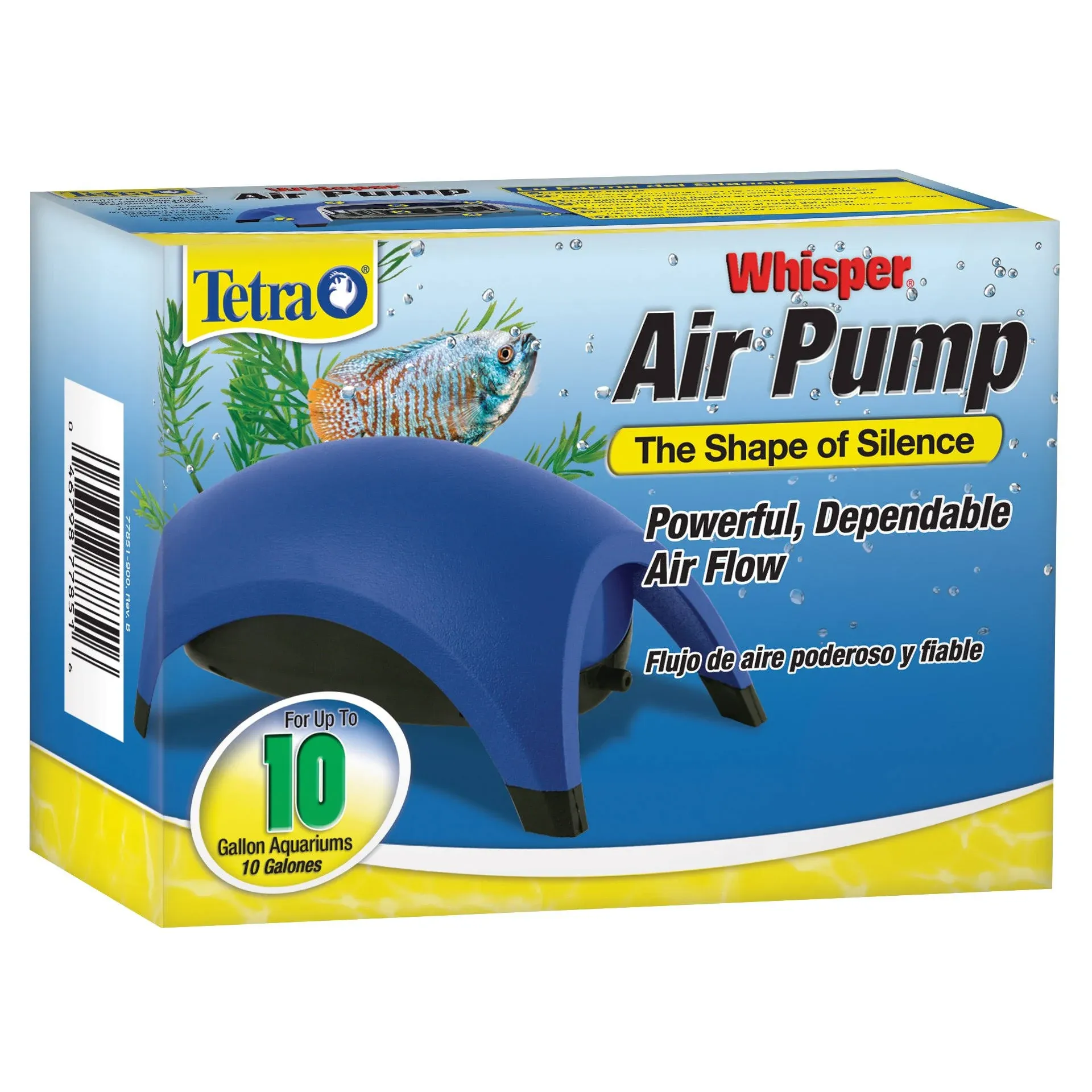 Tetra Whisper Air Pump (10 Gallon)