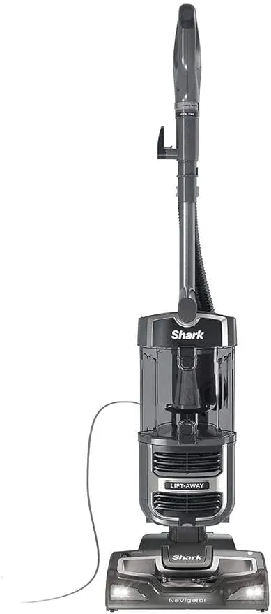 Shark UV650 Navigator Bagless Lightweight Lift-Away Pod Vacuum Removes Pet Hair,Dust and Debris Off Furniture (Silver) (Renewed)