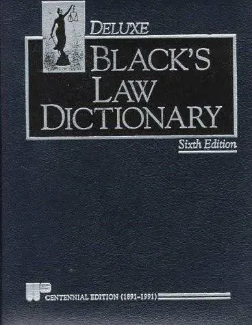 Blacks Law Dictionary w/Pronunciatio<wbr/>ns Centennial, Sixth 6th Edition 1891--1991