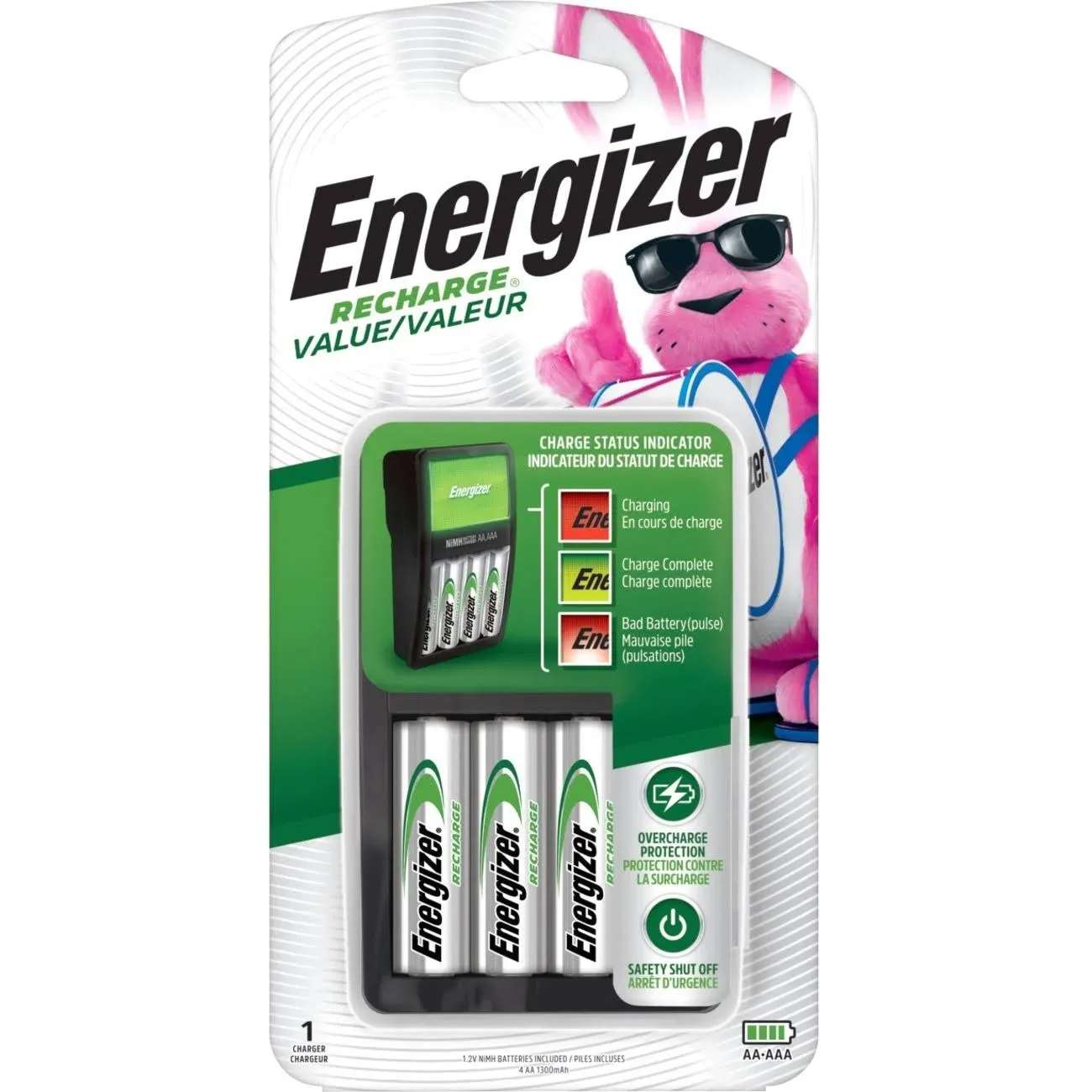 Energizer Recharge Value AA/AAA Charger