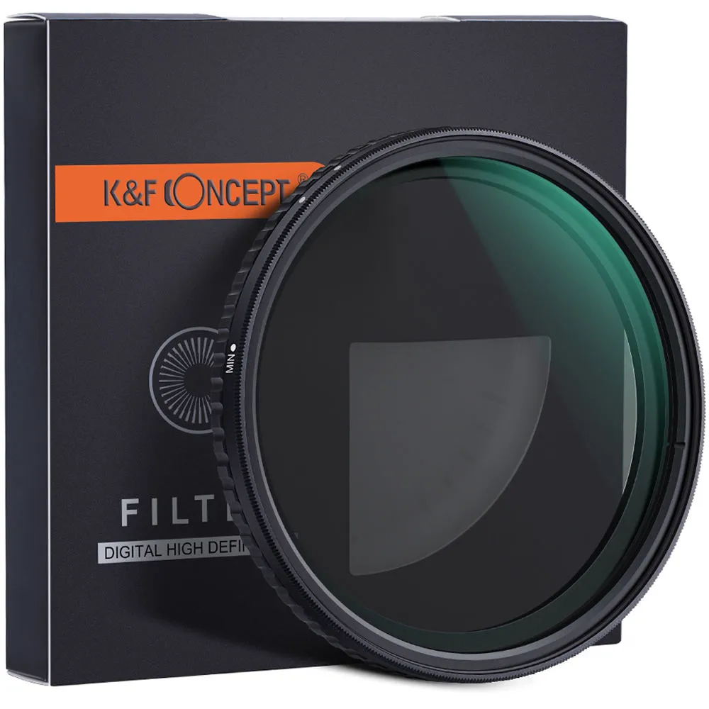 K&F Concept Nano-X Variable ND8 to ND128 Filter (77mm)