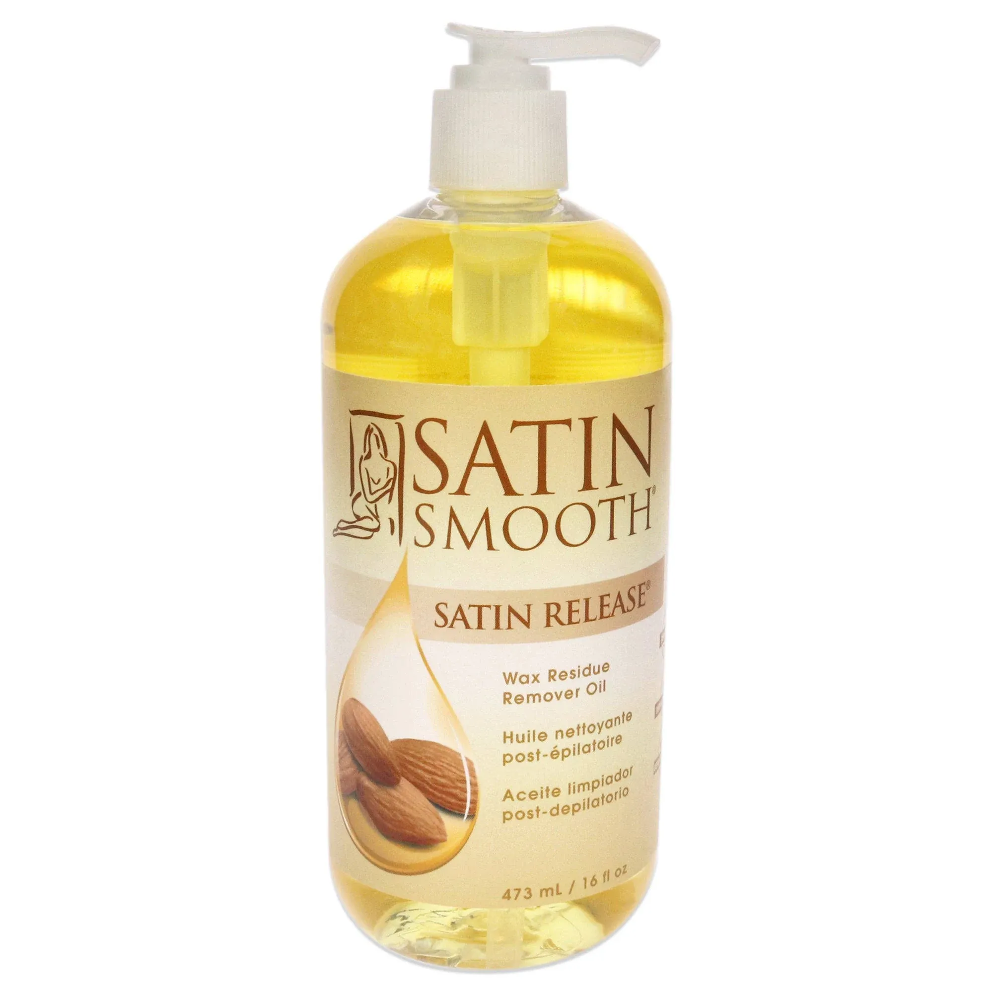 Satin Smooth Satin Release Wax Residue Remover Oil 16 oz