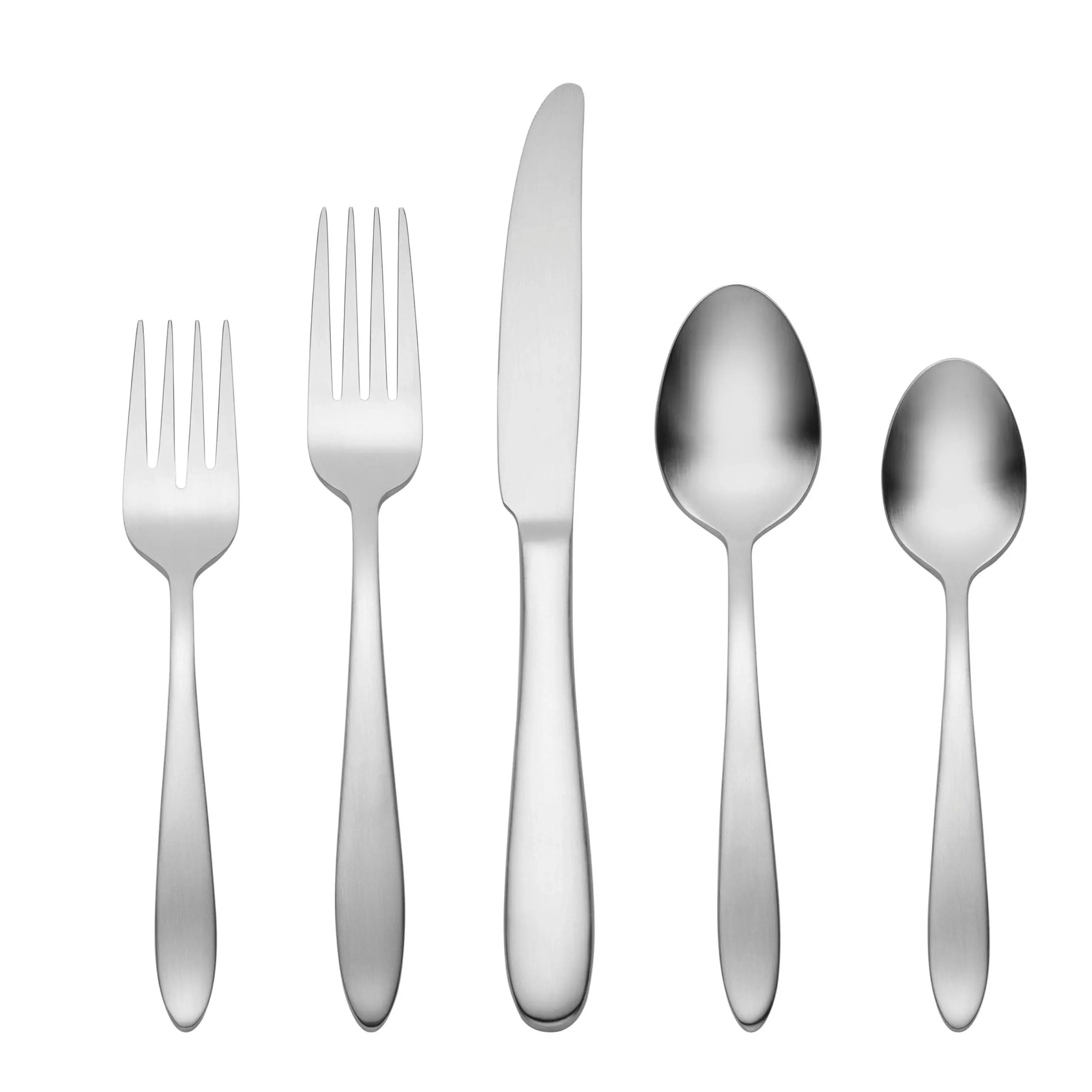 Oneida Mooncrest Satin 20 Piece Everyday Flatware Set