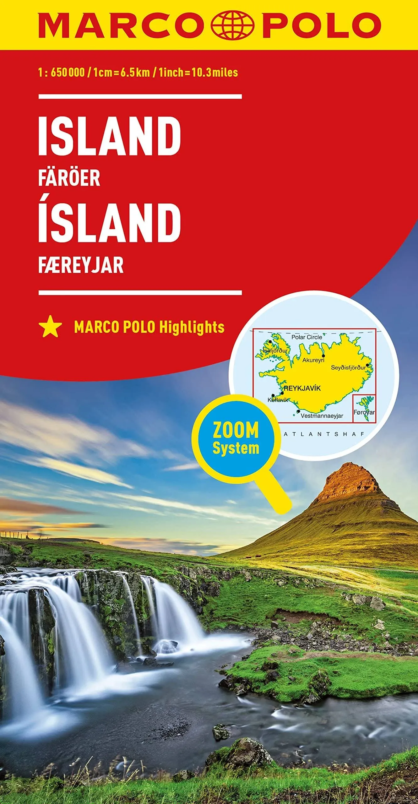 Iceland Marco Polo Map [Book]