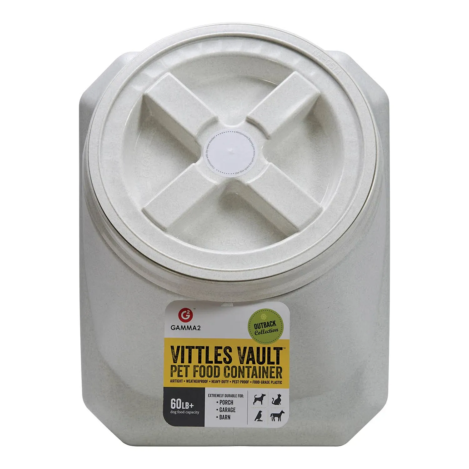 Outback Stackable Vittles Vault Pet Food Container 60-lb