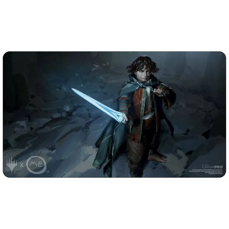 Ultra PRO - The Lord of The Rings: Tales of Middle-Earth Playmat Featuring: Frodo for Magic: The Gathering Protect Cards During Gameplay, Use as Mousepad, & Desk Mat