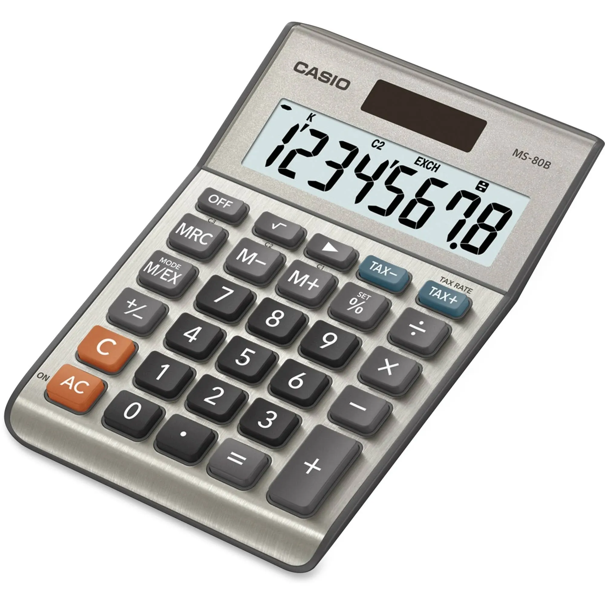 Casio Ms-80b Standard Function Desktop Calculator