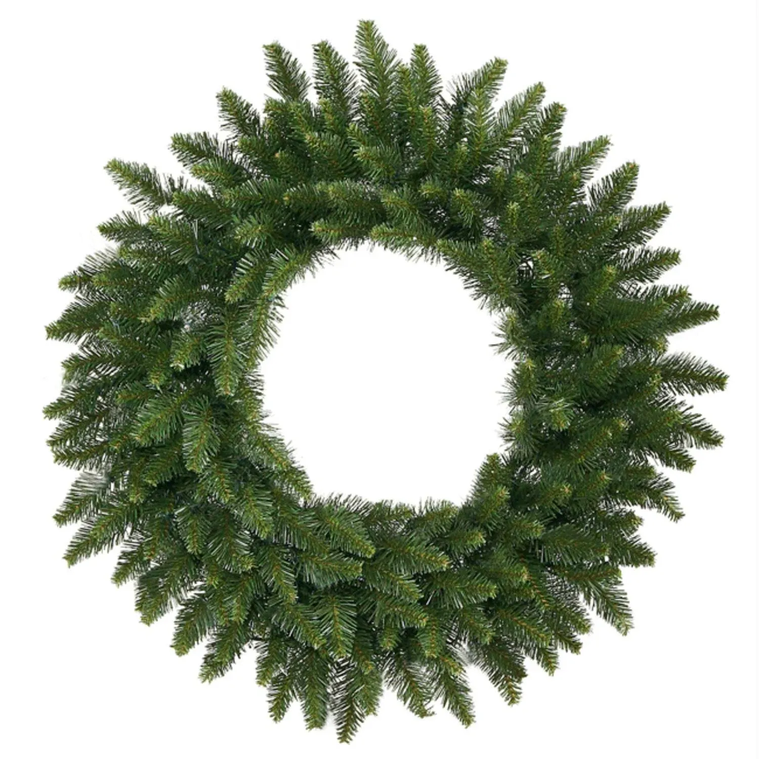 Northlight 36" Buffalo Fir Artificial Christmas Wreath - Unlit