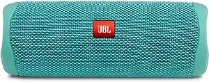 JBL Flip 5 Waterproof Portable Wireless Bluetooth Speaker Bundle - (Pair) Teal