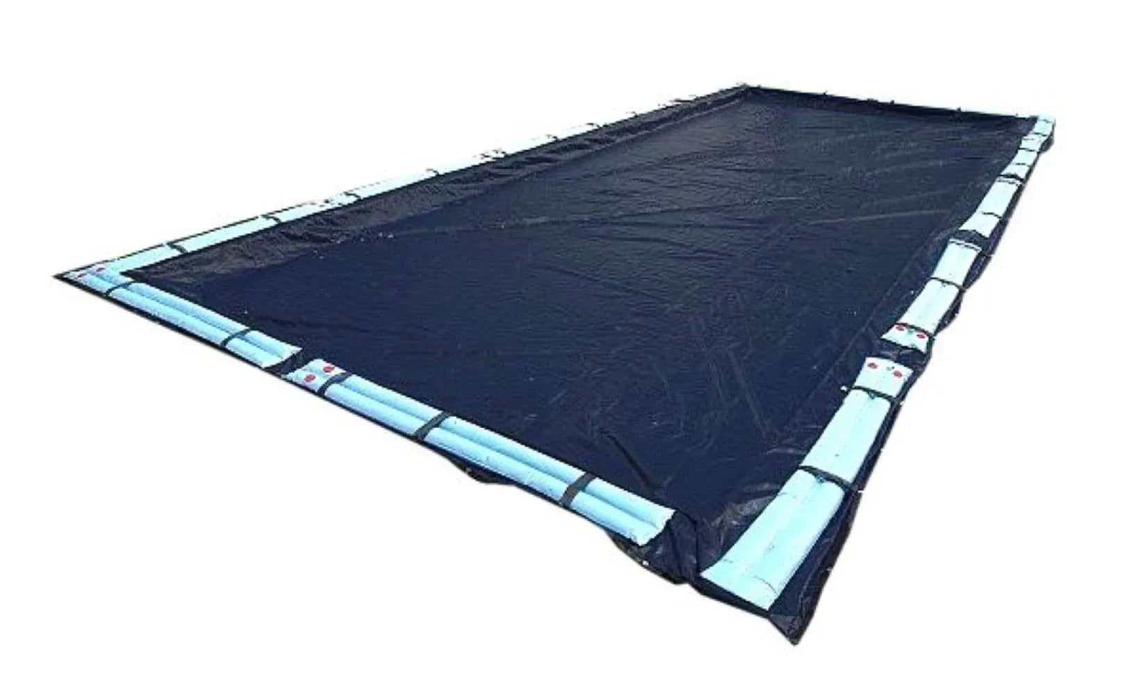 Swimline Dark Blue Winter Rectangular in Ground Swimming Pool Cover 20 x 40 ft.