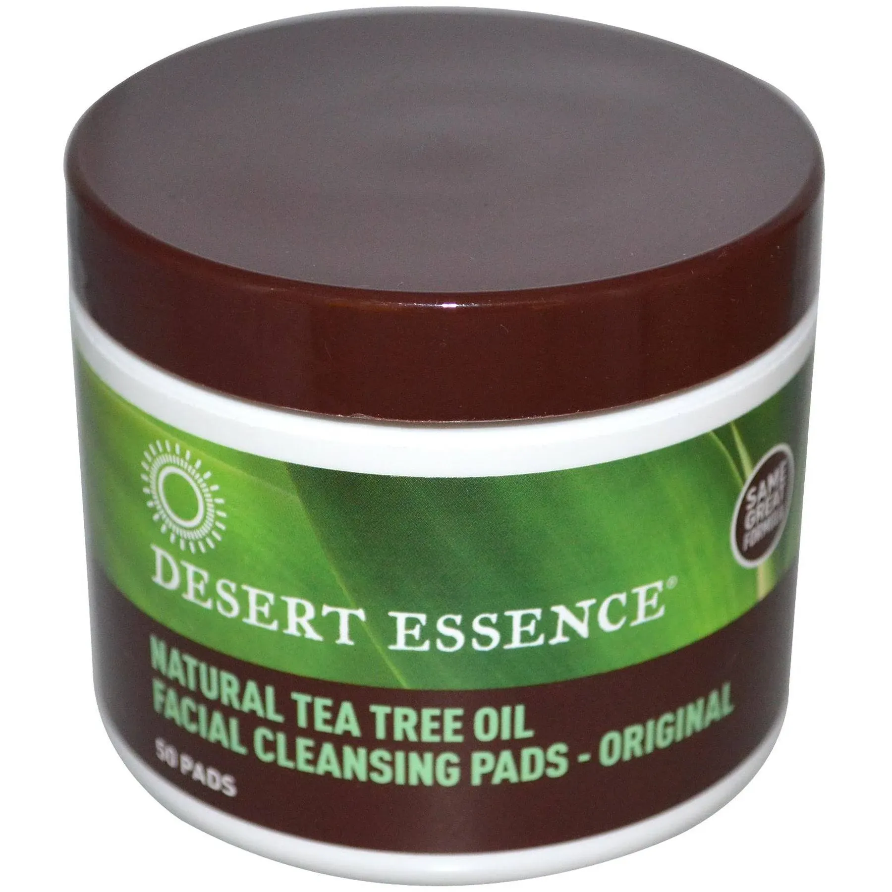 Desert Essence Facial Cleansing Pads Tea Tree Oil