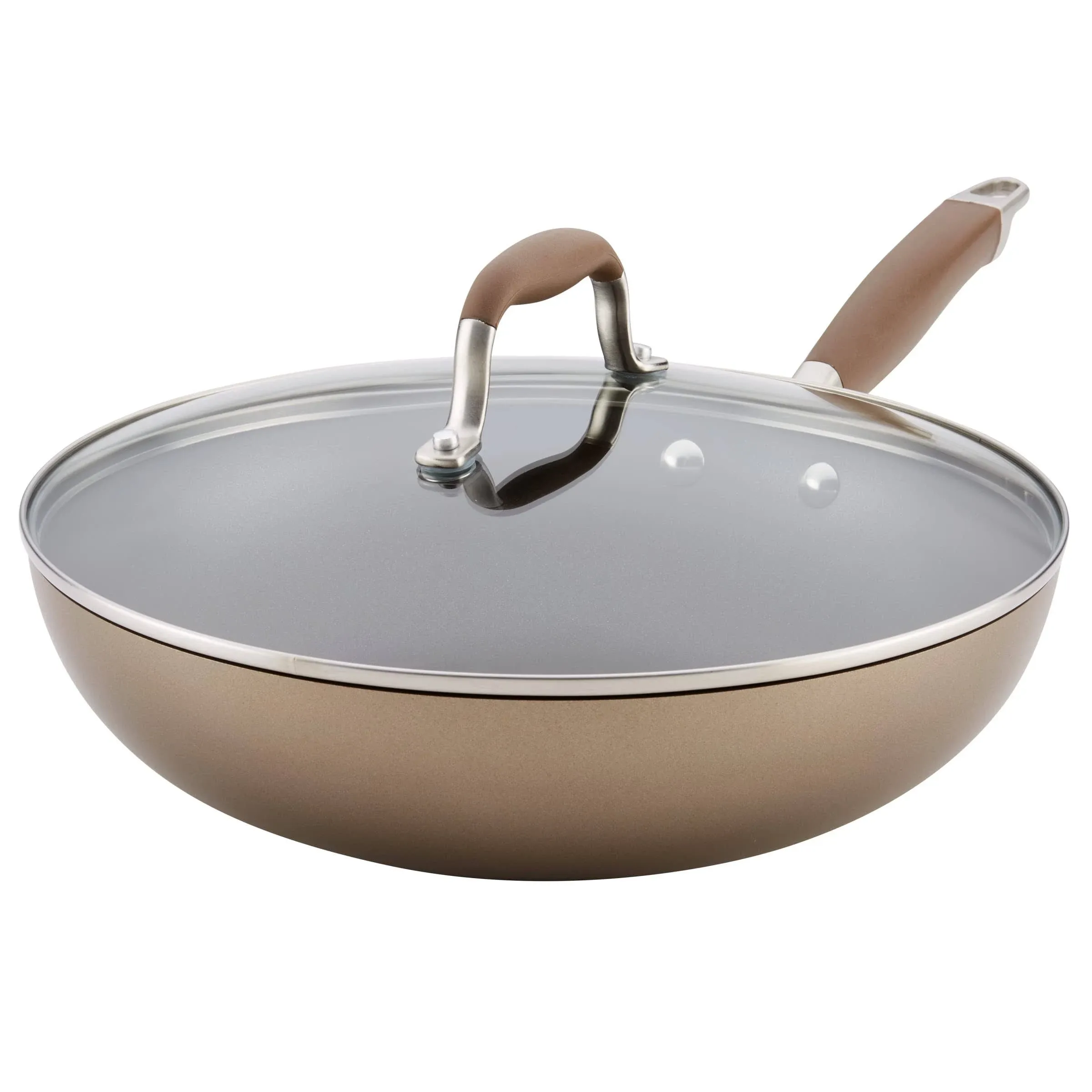 Anolon Advanced Home Hard-Anodized 12" Nonstick Ultimate Pan - Bronze