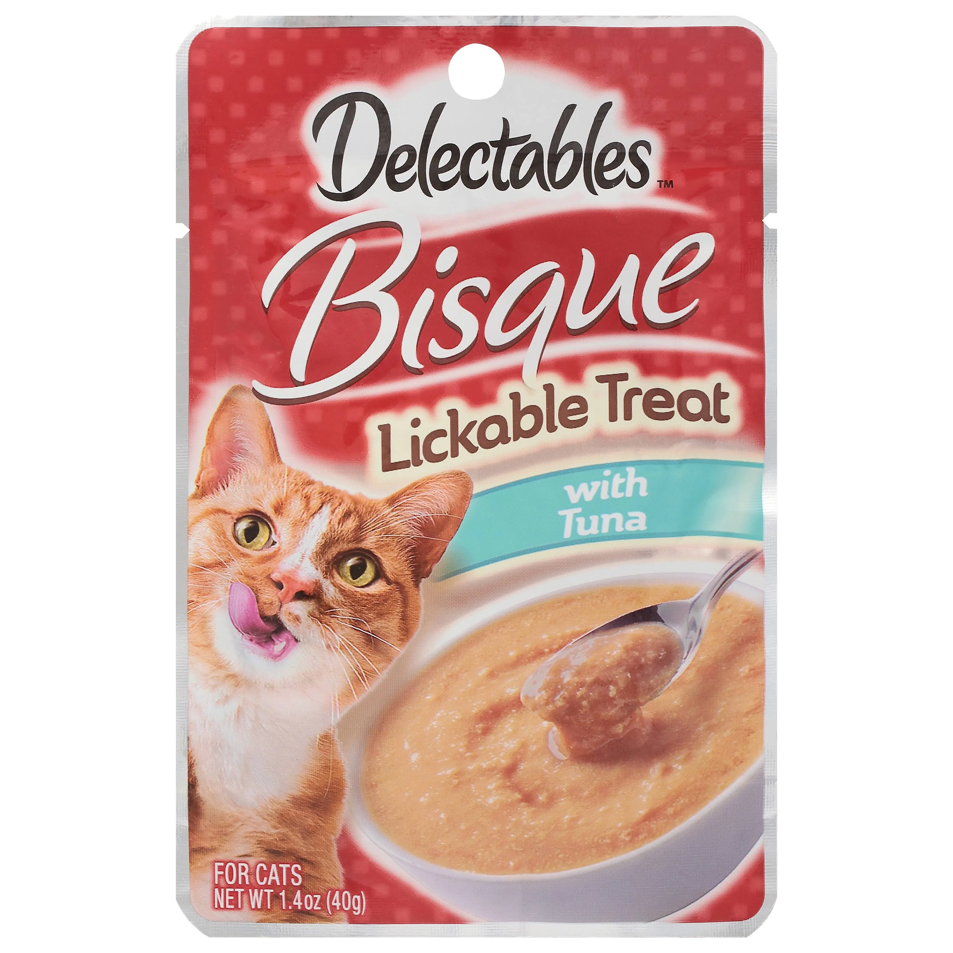 Delectables Bisque Lickable Cat Treat Tuna