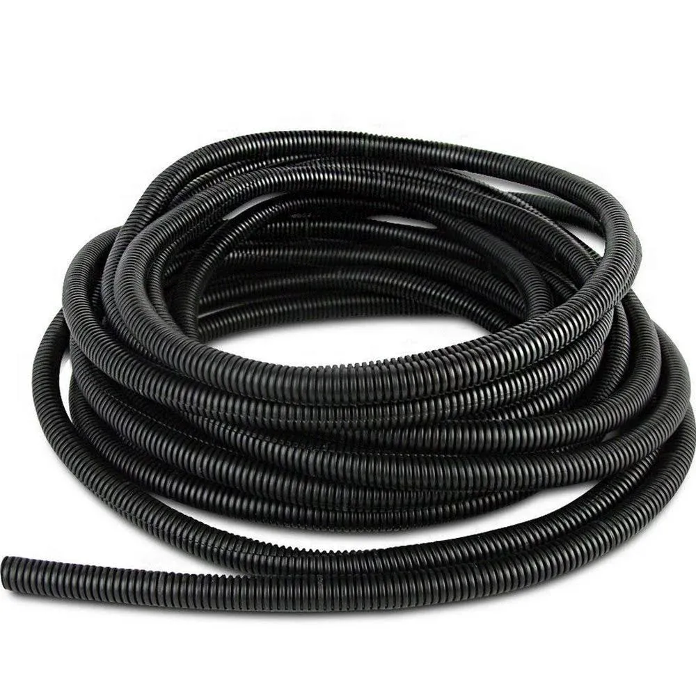 ESUPPORT 1/2 inch 20 Feet Split Loom Wire Flexible Tubing Conduit Hose