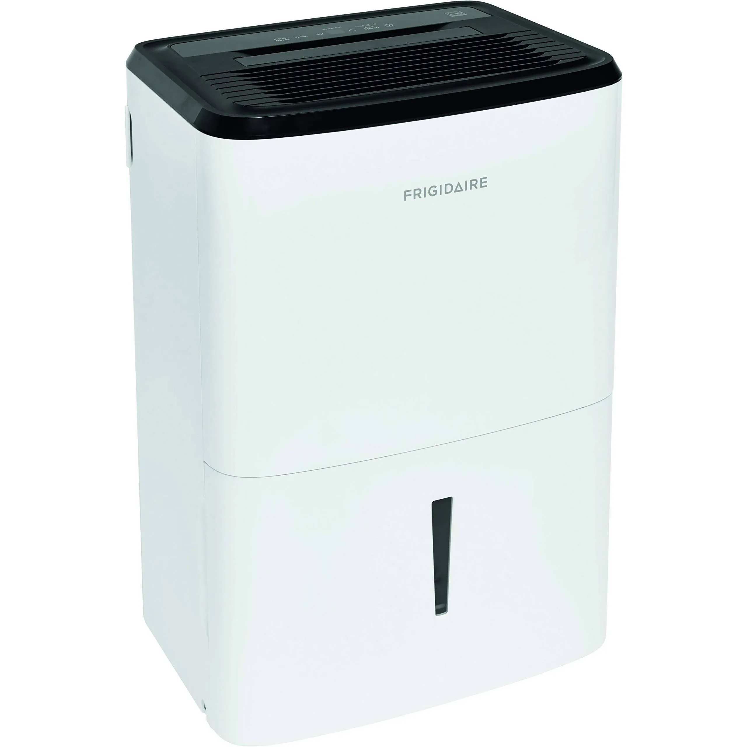 Frigidaire FFAD2233W1 Dehumidifier, Low Humidity 22 Pint Capacity with a Easy-to-Clean Washable Filter and Custom Humidity Control for maximized comfort, in White