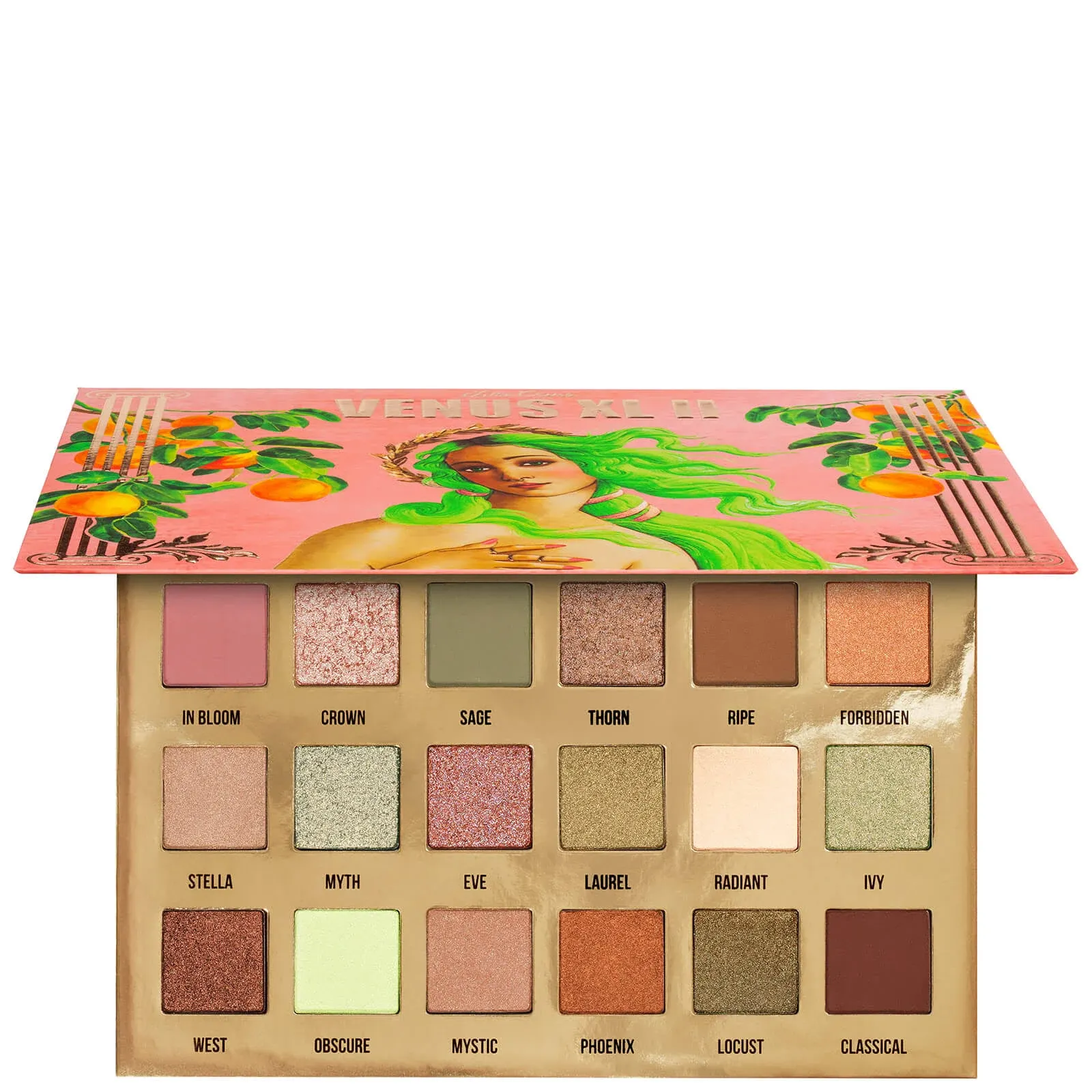 Makeup Palette | 18 Highly Pigmented Shades, Matte and Metallic Finish