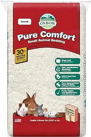 Oxbow Pure Comfort Small Animal Bedding, White