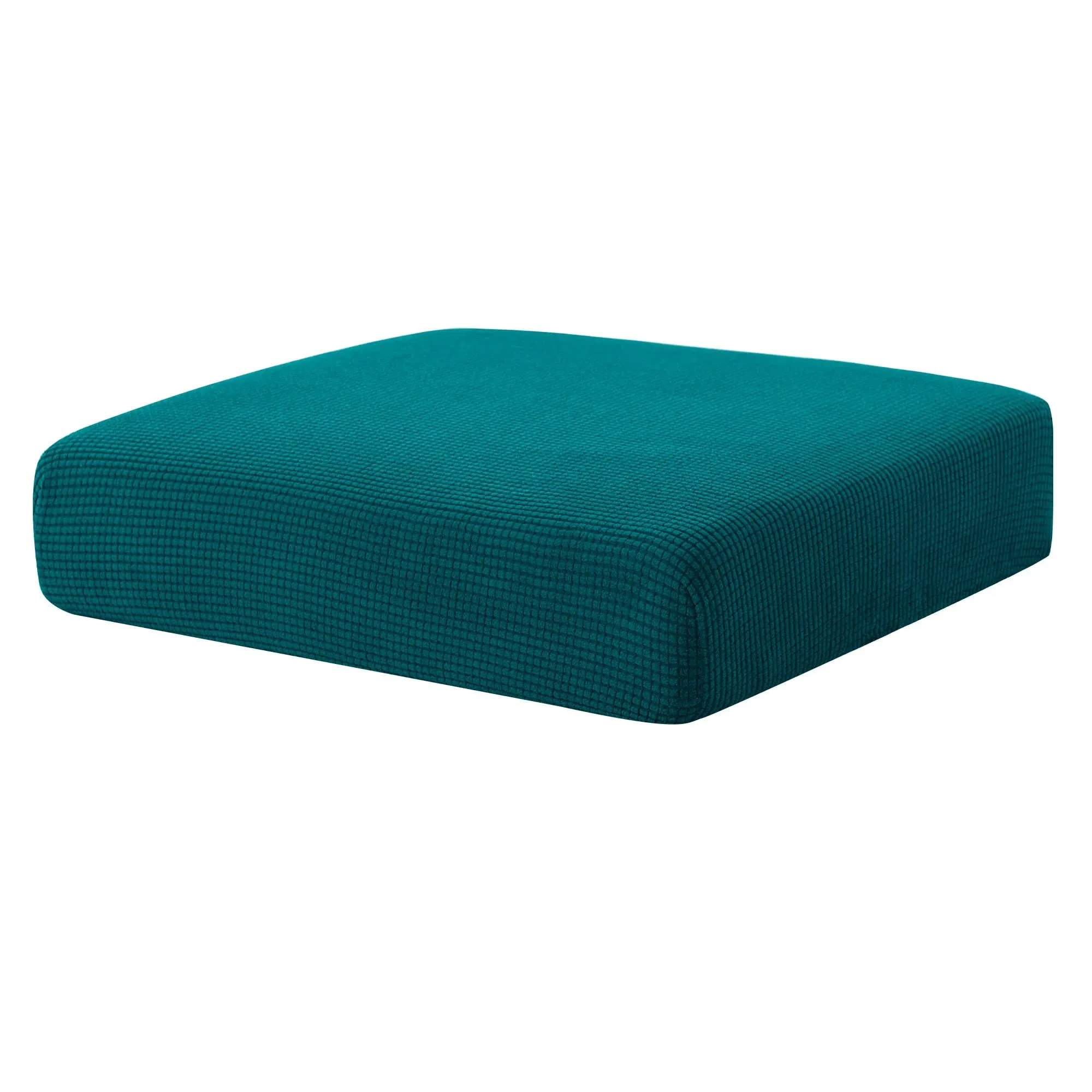 Hokway Stretch Couch Cushion Slipcovers Reversible Cushion Protector Slipcovers Sofa Cushion Protector Covers(Teal, Small)