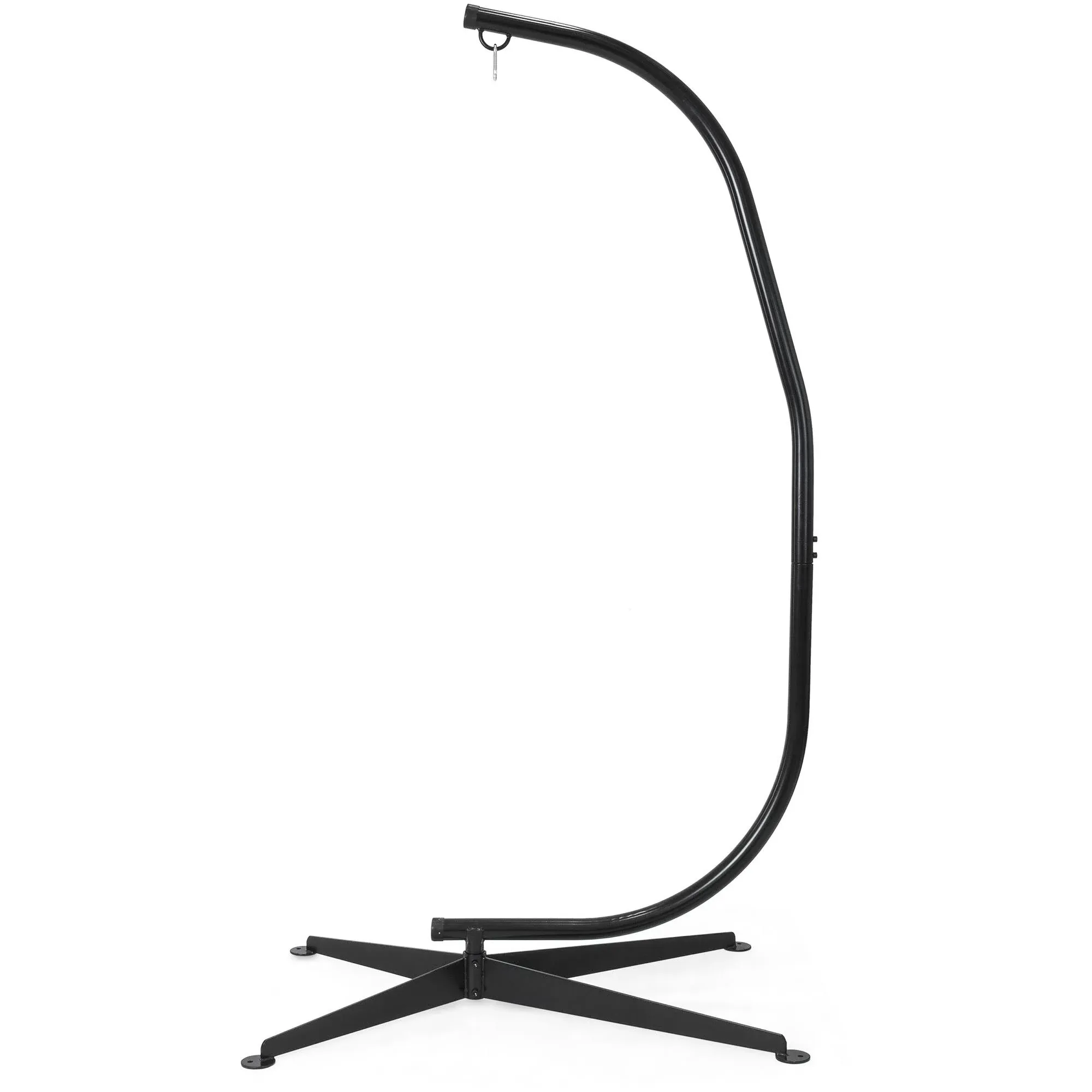 Best Choice Products Steel Hammock C Stand, Black